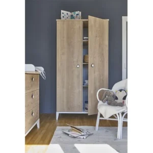 Galipette Armoire 2 Portes Naturel 9