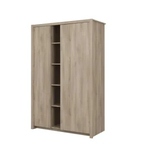 GAMI Armoire 2 Portes Naturel 16