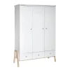 Schardt Armoire 3 Portes 3 Tiroirs Blanc Naturel 17