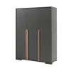 Vipack Armoire 3 Portes Anthracite 19