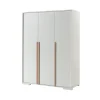 Vipack Armoire 3 Portes Blanc 17