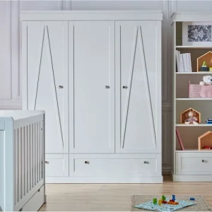 Pinio Armoire 3 Portes Blanc 8