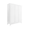 Bopita Armoire 3 Portes Blanc 11