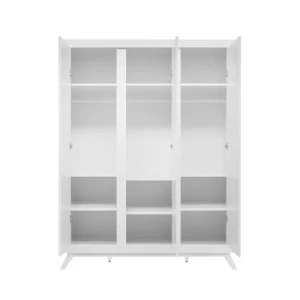 Bopita Armoire 3 Portes Blanc 10