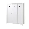 Vipack Armoire 3 Portes Blanc 11