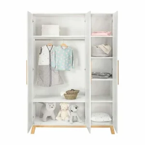 Schardt Armoire 3 Portes Blanc 9