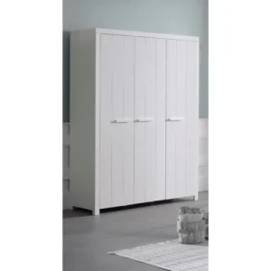 Vipack Armoire 3 Portes Blanc 12