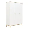 Bopita Armoire 3 Portes Blanc Chêne 16