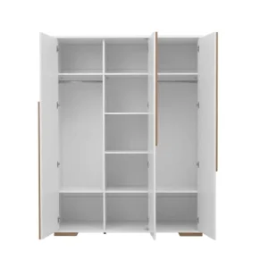 Pinio Armoire 3 Portes Blanc Naturel 10