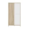 CALICOSY Armoire 3 Portes Bois Et Blanc Bébé – 95 X 185 Cm 22