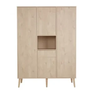 Quax Armoire 3 Portes En Bois Effet Hêtre 15