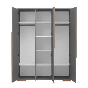 Pinio Armoire 3 Portes Gris Naturel 10