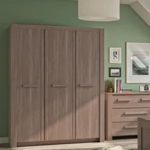 GAMI Armoire 3 Portes Naturel 9