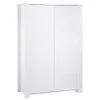 Sauthon Armoire Bébé 2 Portes 191x130x58cm En Bois Blanc 22