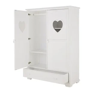 Maisons Du Monde Armoire Blanche 2 Portes 1 Tiroir 9