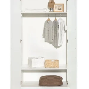 Schardt Armoire Enfant 2 Portes Blanc 9