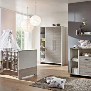 Schardt Armoire Enfant 3 Portes Gris 7