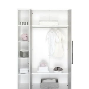 Schardt Armoire Enfant 3 Portes Gris 9