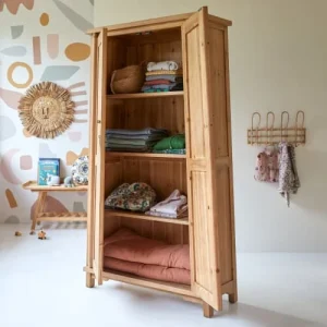 Tikamoon Armoire Enfant En Pin Massif Recyclé 9