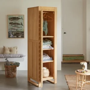 Tikamoon Armoire Enfant En Teck Massif 9