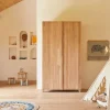 Tikamoon Armoire Enfant En Teck Massif 14