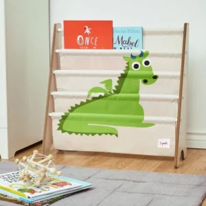 3 Sprouts Bibliothèque En Tissu Dragon 7