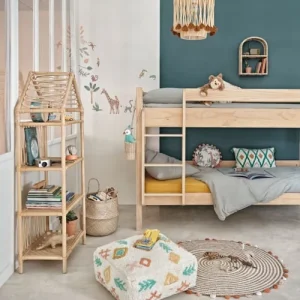 Maisons Du Monde Bibliothèque Maison Enfant En Rotin Et Bambou Beige 15