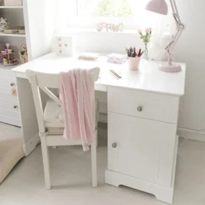 Bellamy Bureau 1 Tiroir 1 Porte Blanc 8