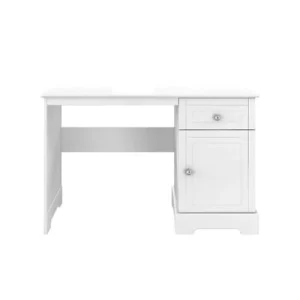 Bellamy Bureau 1 Tiroir 1 Porte Blanc 12