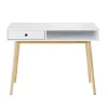 Maisons Du Monde Bureau 1 Tiroir Blanc 14