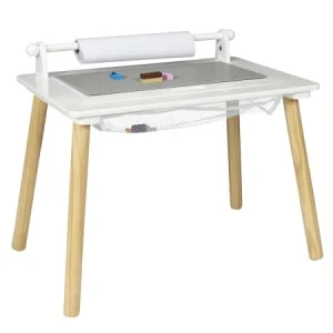 The Home Deco Factory Bureau 2 En 1 Compatible Briques 13