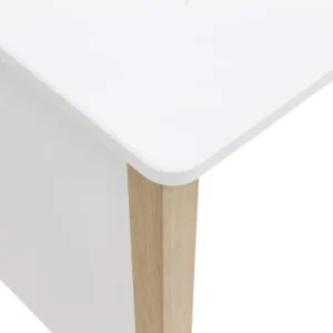 Bopita Bureau Blanc/chêne En MDF Et Chêne 10