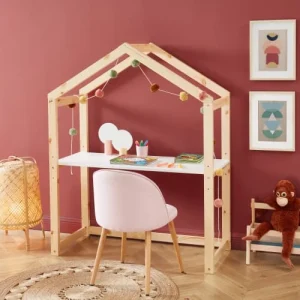 Baita Bureau Enfant Cabane Blanc évolutif 10