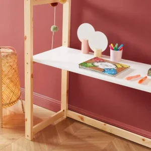 Baita Bureau Enfant Cabane Blanc évolutif 14