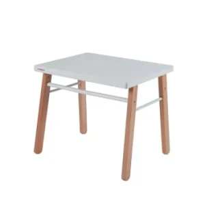 Combelle Bureau Enfant En Bois Coloris Naturel Et Gris Clair 50x43x40cm 14