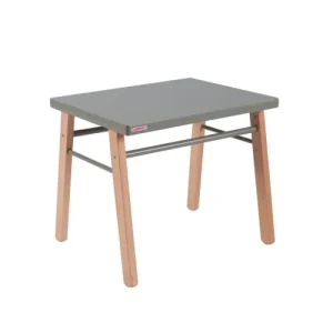 Combelle Bureau Enfant En Bois Coloris Naturel Et Gris Clair 50x43x40cm 10