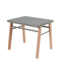 Combelle Bureau Enfant En Bois Coloris Naturel Et Gris Clair 50x43x40cm 12