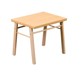 Combelle Bureau Enfant En Bois Vernis Naturel 50x43x40cm 12