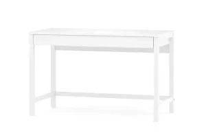 WNM Group Bureau Enfant En Pin Massif 100×50 Blanc 18