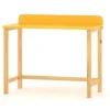 WNM Group Bureau Enfant En Pin Massif 120×58 Jaune 16