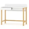 WNM Group Bureau Enfant En Pin Massif 120×58 Naturel 22