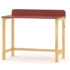 WNM Group Bureau Enfant En Pin Massif 120×58 Rouge 22