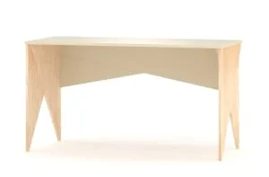 WNM Group Bureau Pour Enfant En Pin Massif 120×60 Blanc 18