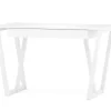 WNM Group Bureau Enfant En Pin Massif 120×60 Blanc 11