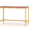 WNM Group Bureau Enfant En Pin Massif 120×60 Rouge 20