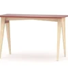 WNM Group Bureau Enfant En Pin Massif 120×60 Rouge 20