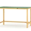 WNM Group Bureau Enfant En Pin Massif 120×60 Vert 22