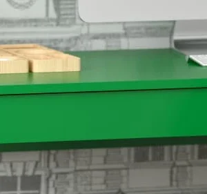 WNM Group Bureau Enfant En Pin Massif 120×60 Vert 16