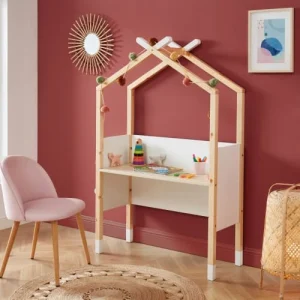 Baita Bureau Enfant Tipi Blanc évolutif 10