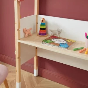 Baita Bureau Enfant Tipi Blanc évolutif 14